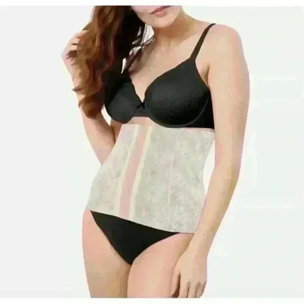 Maidenform Flexees Women's Small Shapes FIRM Control Lace Waist Trainer W82006